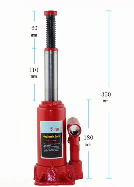 5Ton Car sedan hydraulic bottle lifting jack auto repairing tool lifting stand