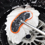 Cleaning Car Wash Brush Soft the head of Wiping Mop Replace Vehicle Telescoping Handle Cleaning Tool
