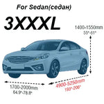 Full Car Cover for Sedan Hatchback SUV | All-Weather UV Sun Rain Snow Ice Protection close-up view