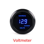 Dynoracing 52mm Digital Car Gauge Set | Turbo Boost Oil Temp Voltmeter Tachometer alternate view