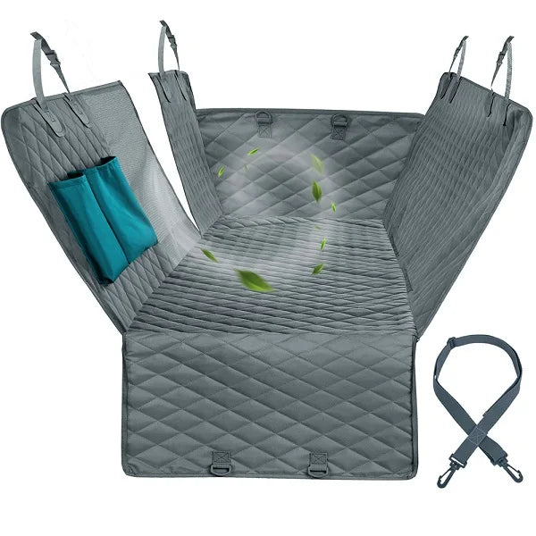 PETRAVEL Dog Car Seat Cover Waterproof Pet Travel Dog Carrier Hammock Car Rear Back S alternate view