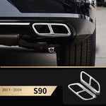 Car Accessories for Volvo XC60 XC90 S90 V90 XC40 S60 Exhaust Pipe Tail Stainless Stee alternate view
