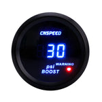 CNSPEED 52mm 6-in-1 Car Gauge Set | Digital Turbo Boost Oil Pressure Water Temp Voltm alternate view