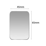 Metal Plate Sticker for Magnetic Car Phone Holder | Universal Iron Sheet Disk Mount additional angle