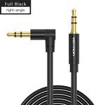 Vention 3.5mm Jack Audio Cable 3.5 Male to Male Cable Audio 90 Degree Right Angle AUX Ca detail view