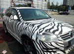 Camouflage Black White Zebra Vinyl Wrap Film Self Adhesive Decal Sticker Car Motorcyc lifestyle view