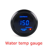 Dynoracing 52mm Digital Car Gauge Set | Turbo Boost Oil Temp Voltmeter Tachometer detail view