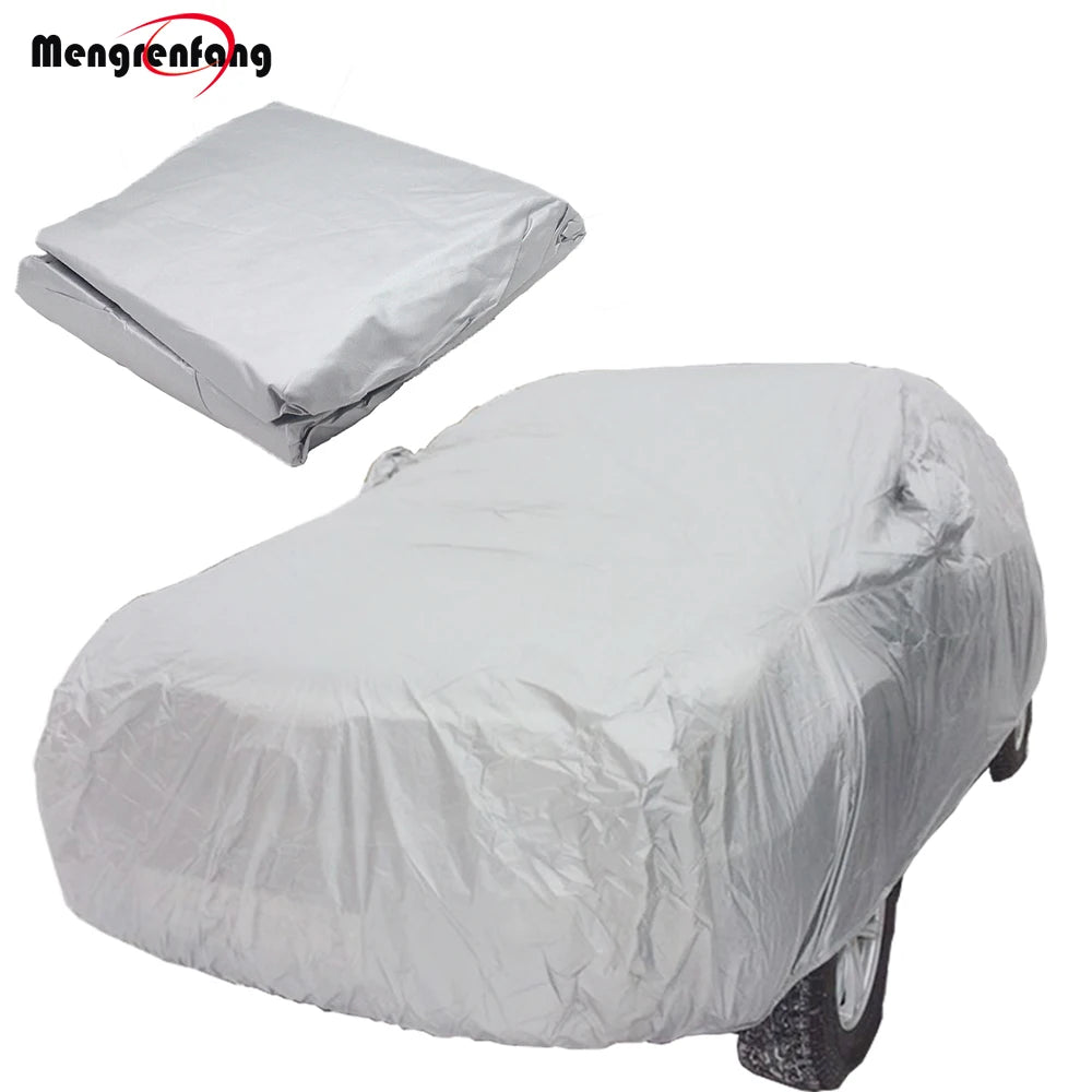Full Car Cover for Sedan Hatchback SUV | All-Weather UV Sun Rain Snow Ice Protection