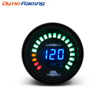 Dynoracing 2" 52MM Digital 20 LED Car Gauge | Multi-Function Gauge Set for 12V Vehicl alternate view