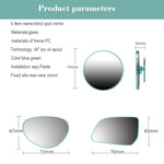 New Arrival 1 Pair Car Blind Spot Mirror Adjustable 360 Degree Rotatable Wide Angle Mirror Car waterproof Rear View Mirror