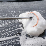 Cleaning Car Wash Brush Soft the head of Wiping Mop Replace Vehicle Telescoping Handle Cleaning Tool