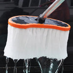 Cleaning Car Wash Brush Soft the head of Wiping Mop Replace Vehicle Telescoping Handle Cleaning Tool