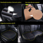 SEAMETAL PU Leather Car Seat Cover Universal Vehicle Seat Cushion Anti Slip Chair Pro lifestyle view