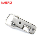 NAIERDI-J106 Cabinet Box Locks Spring Loaded Latch Catch Toggle 27*63 Iron Hasps Fo additional angle