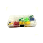KE LI MI 160 Pieces Auto Universal Plastic Left Right Door Lock Rod Clip Side Fastene alternate view