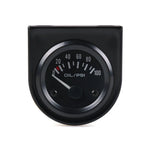52mm Black Car Gauge Set | Volt Meter Water Temp Oil Pressure Fuel Level AMP Gauge Ki lifestyle view
