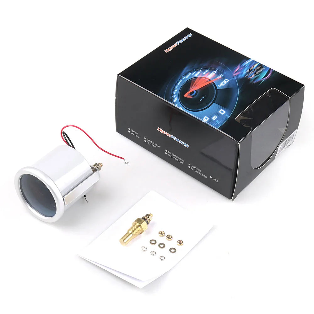 Dynoracing 2 Inch 52mm Universal Smoke Lens Digital Water Temp Temperature Gauge 40-1 alternate view