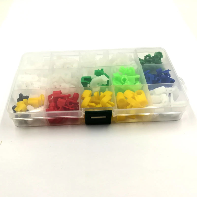 KE LI MI 160 Pieces Auto Universal Plastic Left Right Door Lock Rod Clip Side Fastene lifestyle view