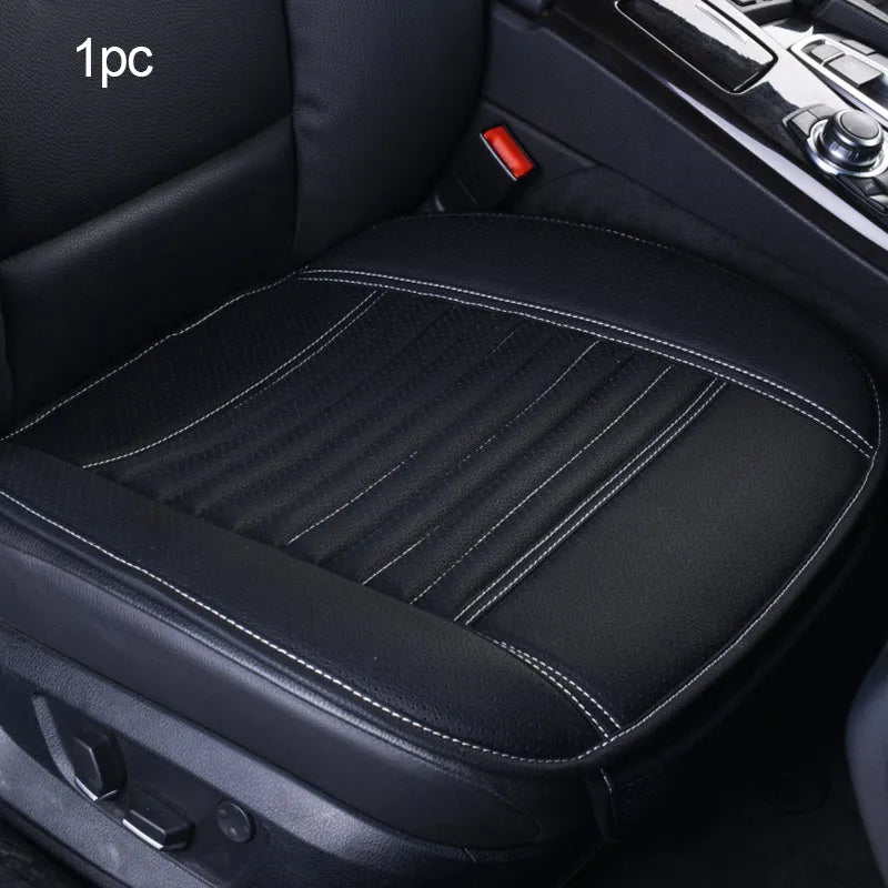 SEAMETAL PU Leather Car Seat Cover Universal Vehicle Seat Cushion Anti Slip Chair Pro alternate view