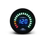 Dynoracing 52mm 20 LED Digital Car Gauge | Multipurpose 12V Auto Meter detail view