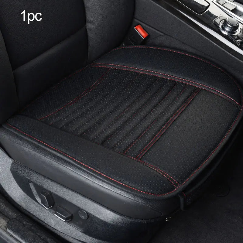 SEAMETAL PU Leather Car Seat Cover Universal Vehicle Seat Cushion Anti Slip Chair Protec detail view