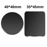 Metal Plate Sticker for Magnetic Car Phone Holder | Universal Iron Sheet Disk Mount lifestyle view