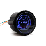 52mm 2 Inch Car Digital Turbo Boost Gauge with Sensor | Blue & Red LCD Display alternate view