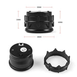 Dynoracing 52mm Digital Car Gauge Set | Turbo Boost Oil Temp Voltmeter Tachometer detail view