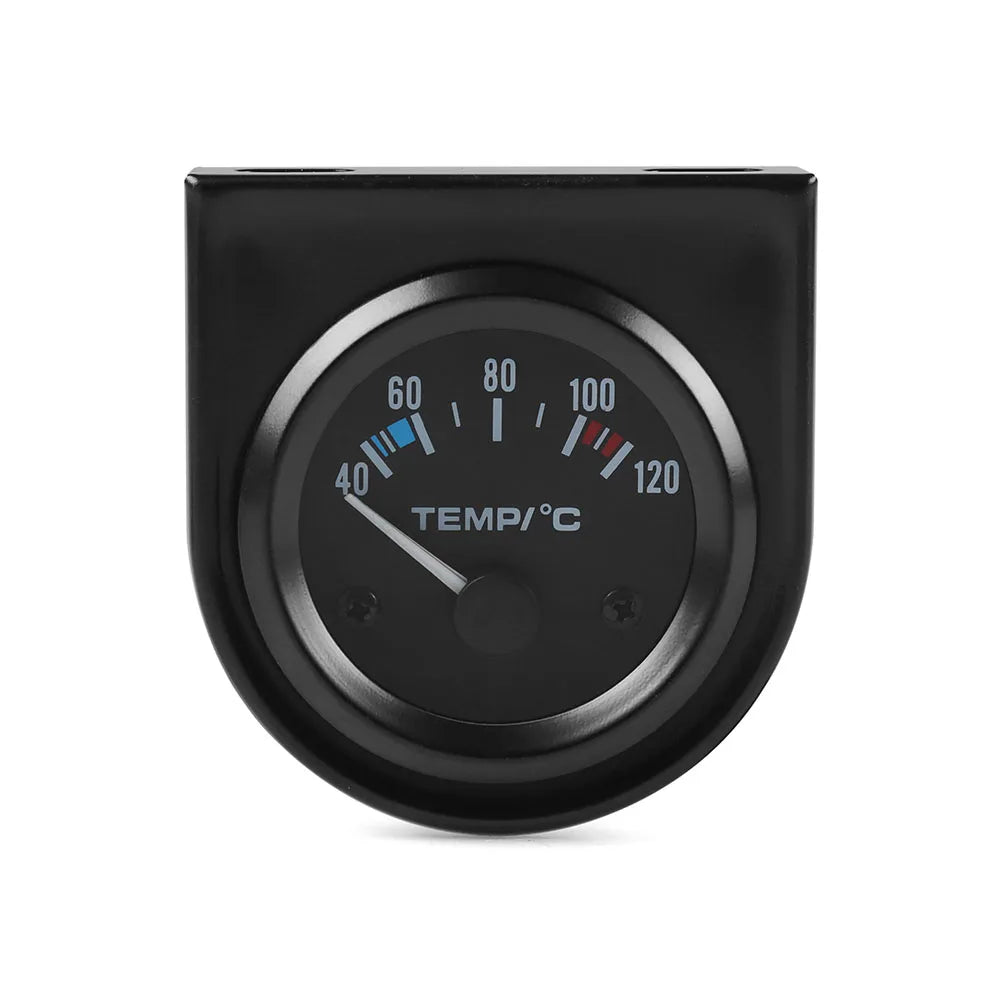 52mm Black Car Gauge Set | Volt Meter Water Temp Oil Pressure Fuel Level AMP Gauge Ki alternate view