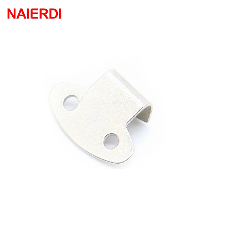 NAIERDI-J106 Cabinet Box Locks Spring Loaded Latch Catch Toggle 27*63 Iron Hasps For Sli detail view