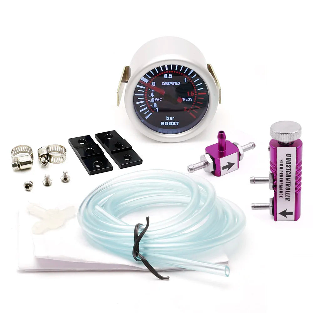 52mm Turbo Boost Gauge Kit with Adjustable Controller | Universal 2" Car Gauge lifestyle view