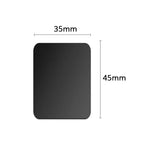 Metal Plate Sticker for Magnetic Car Phone Holder | Universal Iron Sheet Disk Mount close-up view