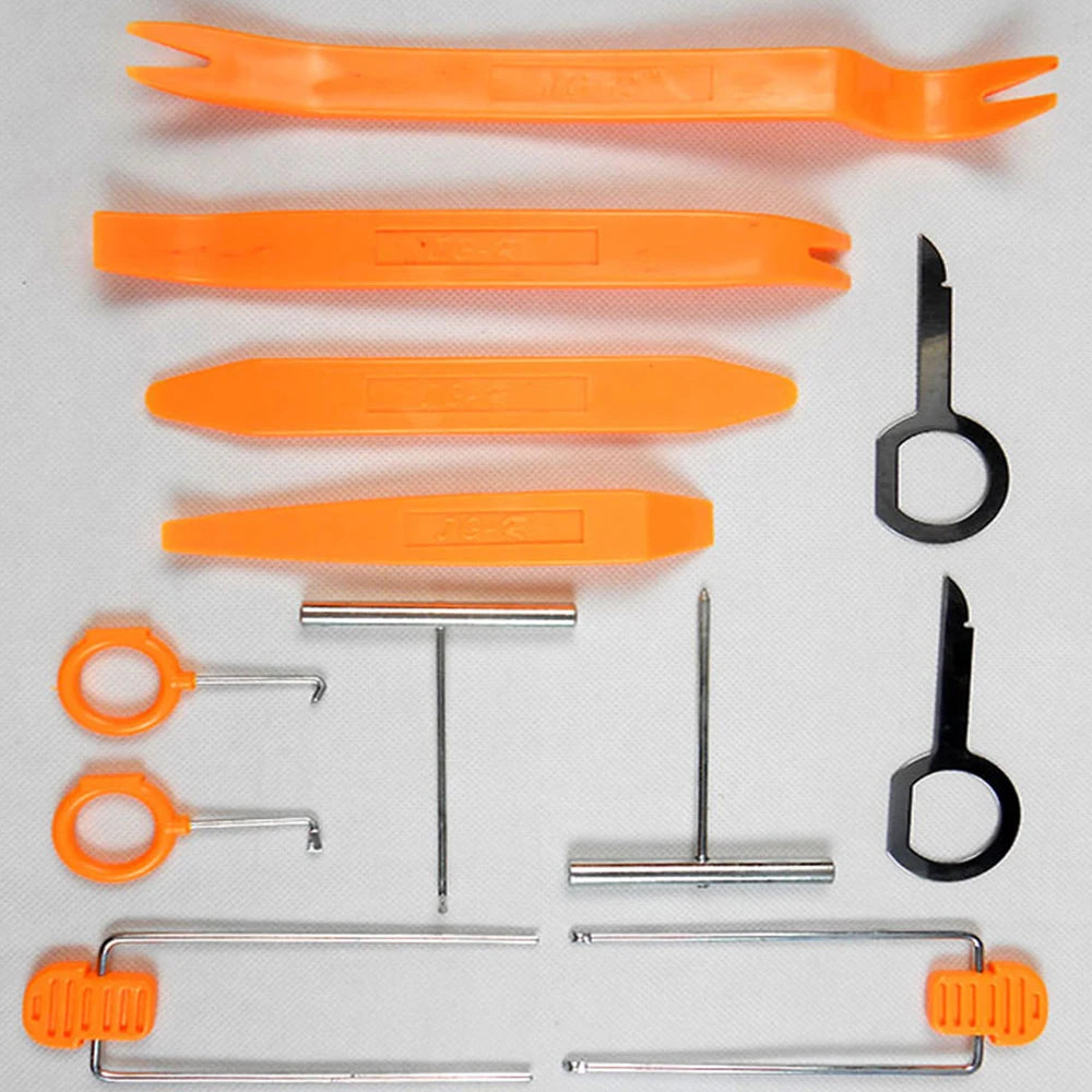 For Car Radio Audio Stereo Removal and Installation Professional Kit Including 12 Distinctive Tools