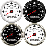 85mm Auto Tachometer 8000 RPM Gauge | Red Backlight for Car Truck Boat Motor lifestyle view