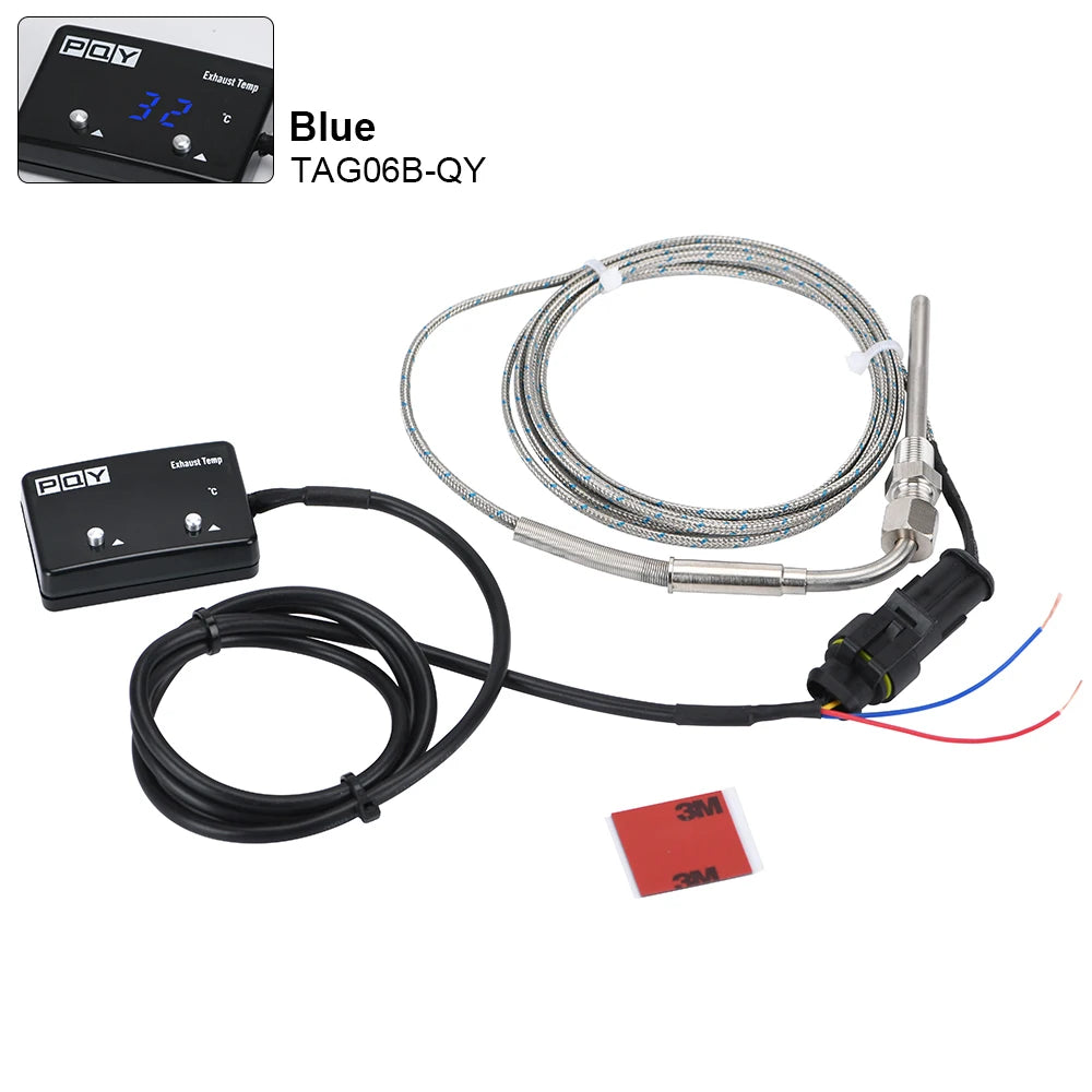 Exhaust Gas Temperature Gauge Digital with Sensor | EGT Monitor Kit for 4WD Hilux Patrol detail view
