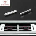 Chrome Plate Air Conditioning Vent Toggle Piece Outlet Card Pad Clip Wind Direction Adjustment Plectrum For Range Rover Evoque