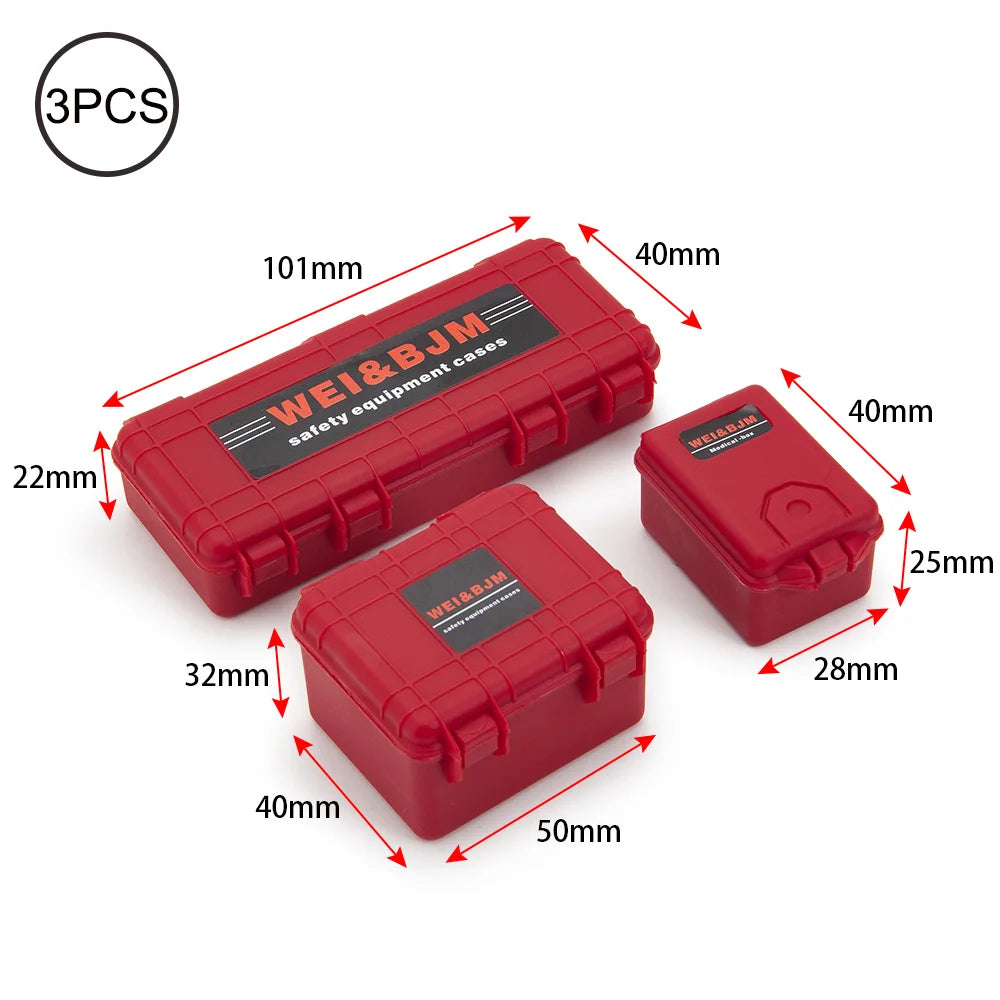 1:10 Scale Simulated Decoration Tools for RC Crawler TRX4 SCX10 additional angle