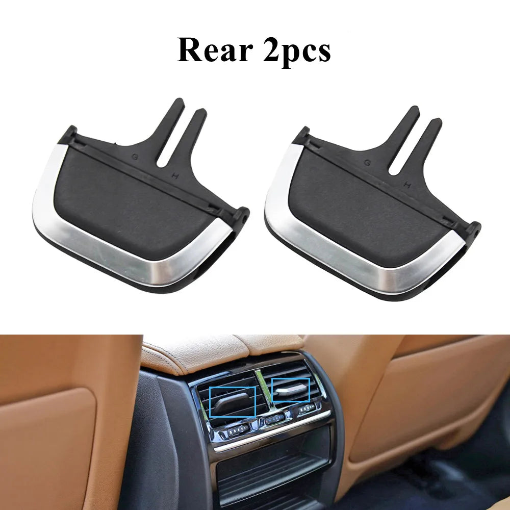Front Rear Air Conditioner AC Vent Grille Tab Slider Clips Repair Kit For BMW 5 6GT Series G30 G31 G38 G32 520d 525i 530i 540i