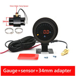 12V/24V LCD Digital Water Temp Gauge with Sensor and Adapter Joint | Car Modificati additional angle
