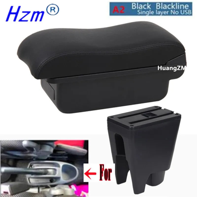 For Peugeot 107 Armrest For Citroen C1 Toyota Etios Aygo BJ Armrest Box Store Box Dedicated Retrofit Parts Car Accessories ﻿