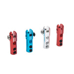 2PCS Piece Dia. 2mm Aluminum Steering Gear Rod Chuck Servo Positioning Steering Clip Seri Push Rod Clip