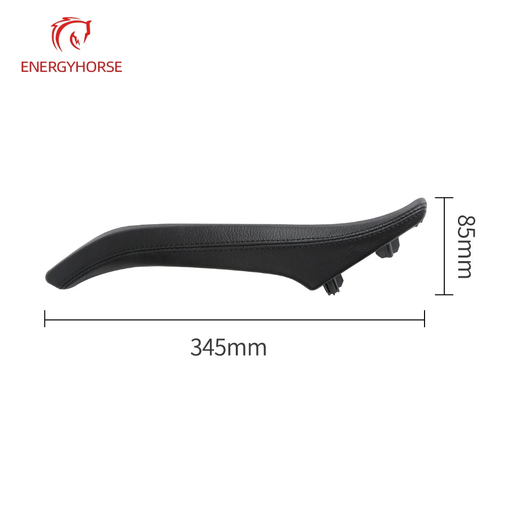 LHD RHD Upgraded New Interior Passenger Door Handle Inside Panel Trim For BMW 5 Series close-up view