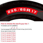 Auto Car Spare Wheel Cover | PVC Tire Protector for 14 15 16 Inch SUV close-up view