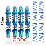 Metal Shock Absorber Oil Damper for 1/10 RC Crawler AXI03007 SCX10 RBX10 D90 TRX4 close-up view