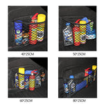 Car Trunk Mesh Organizer Car Tail Storage Net Seat Back Pocket Universal Trunk Bag Au alternate view