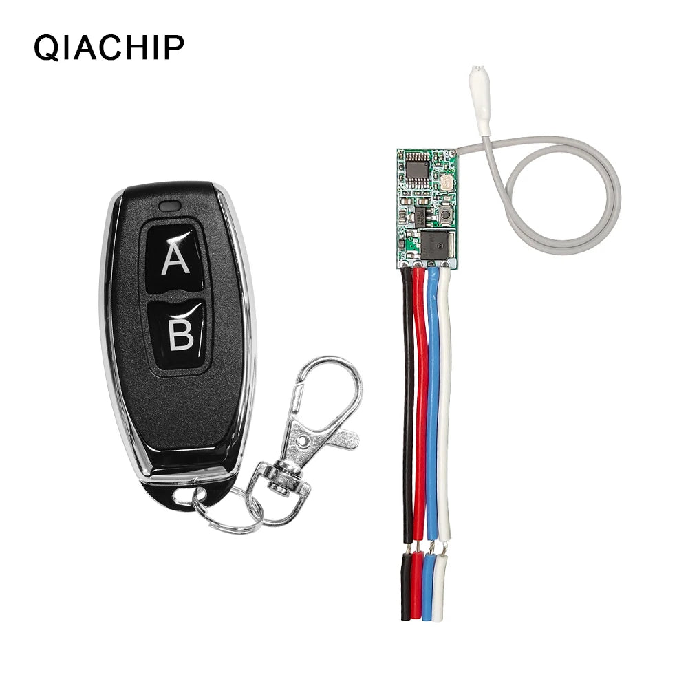 433MHz Wireless Remote Control Switch with LED close-up view