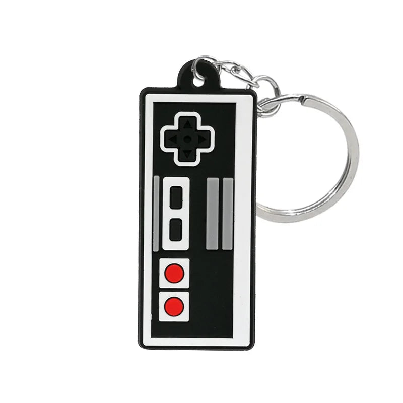 Game Joystick Keychain Key Ring Charm