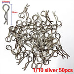 RC Car Body Clips Pins Housing Latches R Buckles 50 Pack lifestyle view