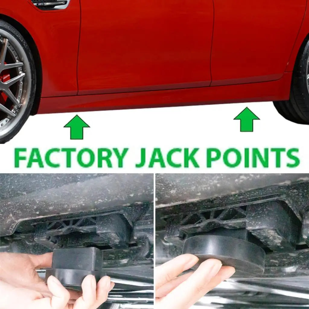 Rubber Jacking Point Jack Pad Frame Stand Adaptor For Mercedes Benz A B C E R S Class close-up view