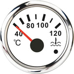 52mm 2 Inch Marine Boat Gauge Set | Oil Pressure Water Level Fuel Temperature Voltmete close-up view